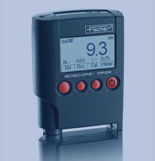 Medición de Espesor de Recubrimiento Fischer Isoscope MP0R