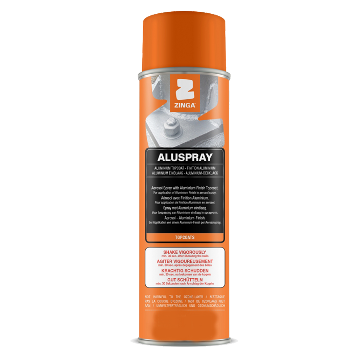 Spray de Aluminio. Imprimación Galvánica para Altas Temperaturas