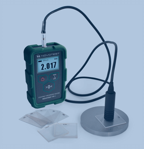 Medición de Espesor de Recubrimiento Novotest Coating Thickness Gauge TP-1M