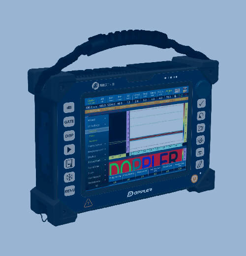 detector de fallas Phascan