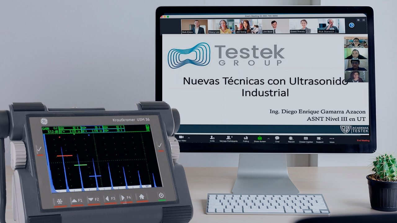 Grupo Testek dictó clases de ultrasonido industrial a estudiantes universitarios