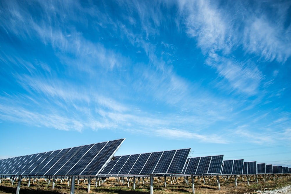 Energía renovable con paneles solares