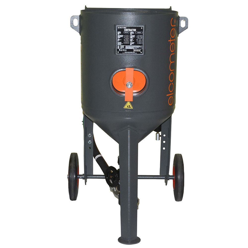 Máquina de chorro de arena móvil - 40 L - 8,6 bar